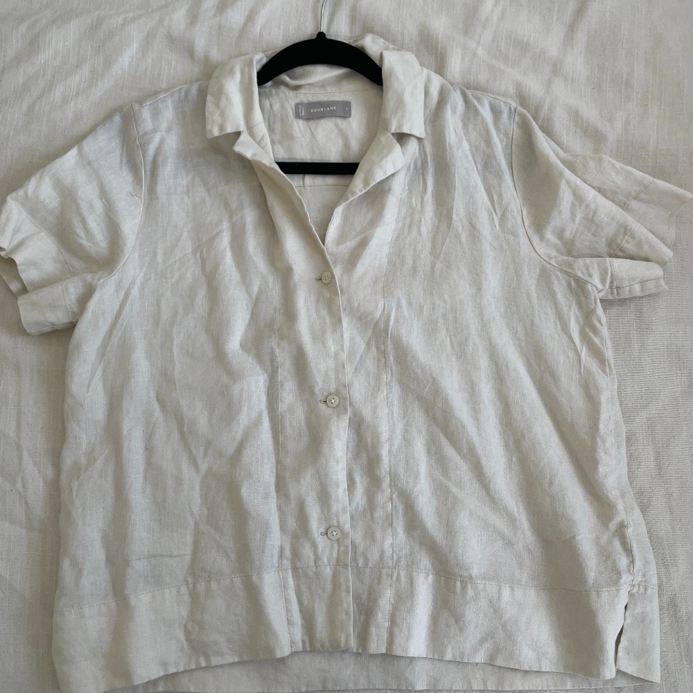 Everlane Linen Button-Up Shirt